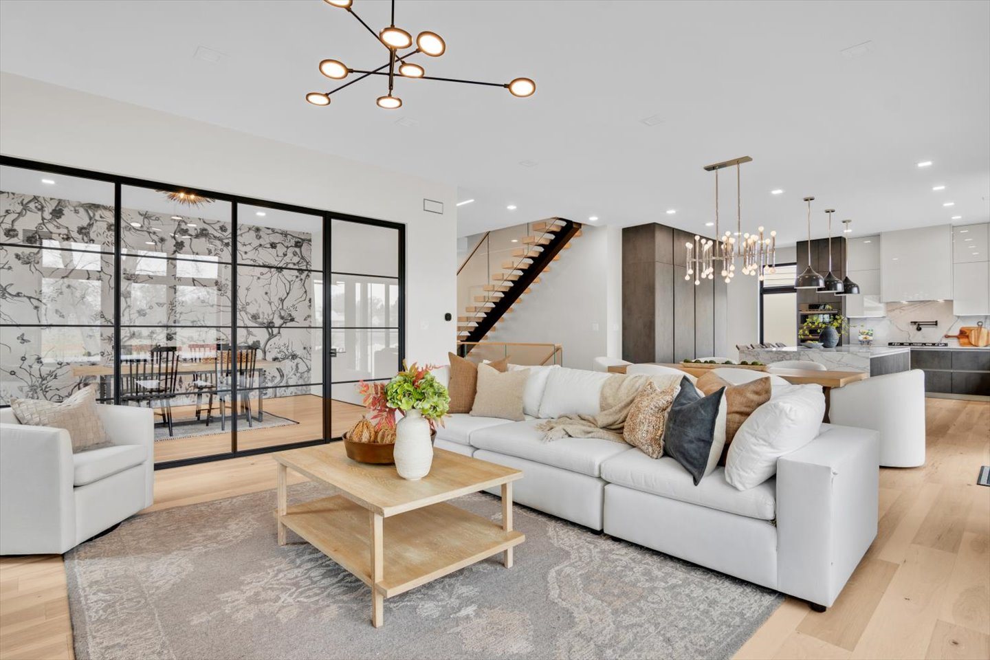 Living Room Staged